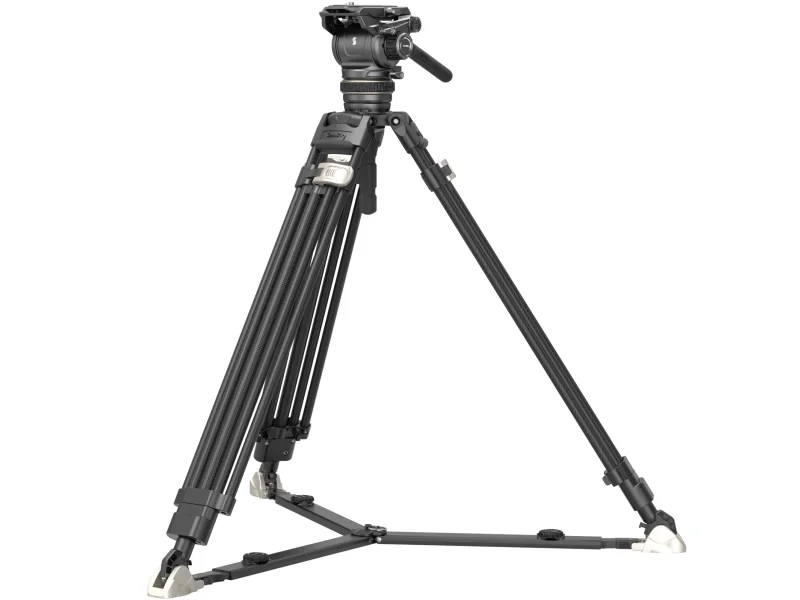 SmallRig 4463 Heavy-Duty Carbon Fiber Tripod Kit AD-120