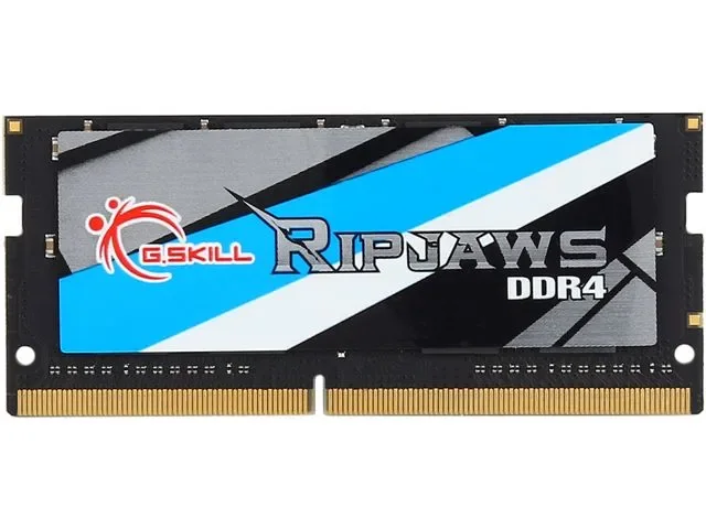 G.Skill Ripjaws SODIMM DDR4-2400 - 16GB - CL16 - Single Channel (1 pcs) - Intel XMP - Musta