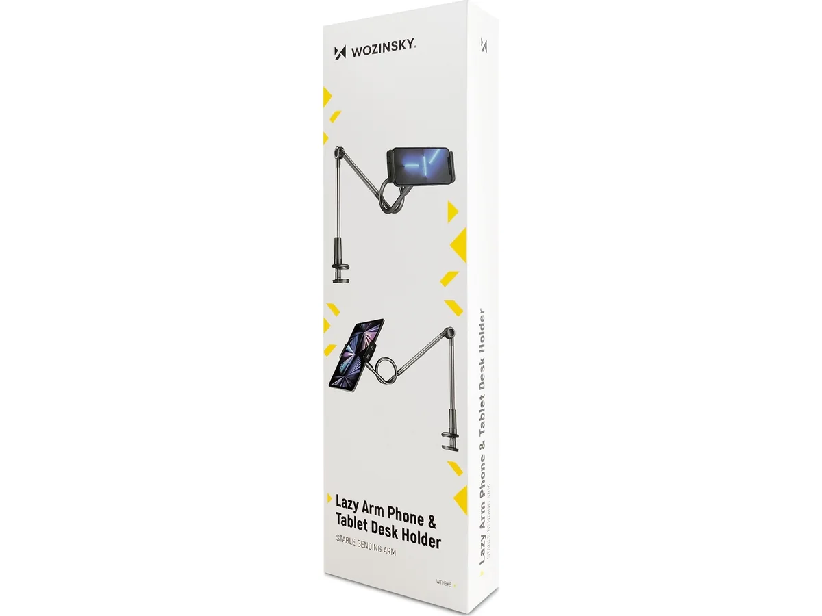 Wozinsky Long Flexible Phone and Tablet Holder Black (WTHBK5)