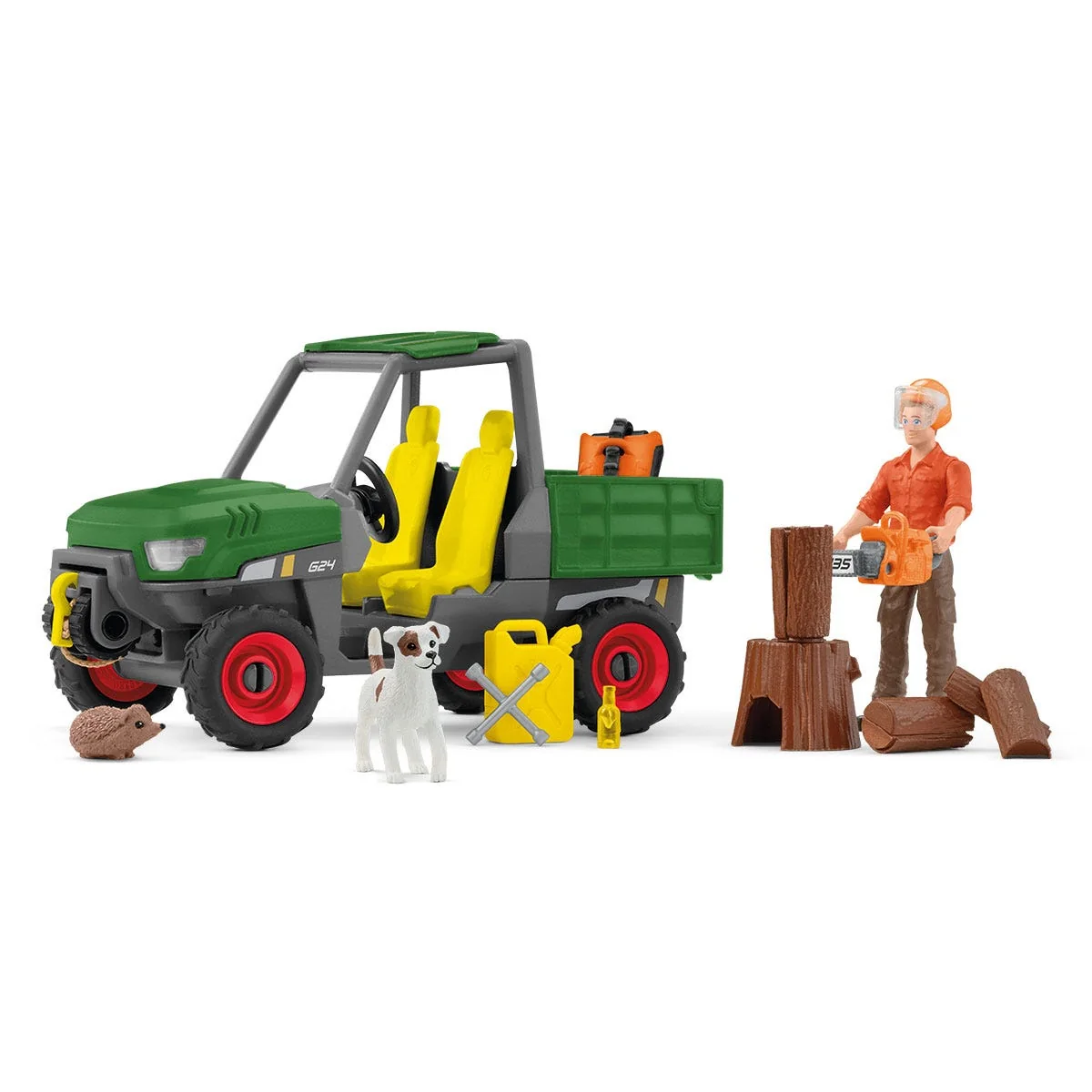 Schleich Farm World Työtä Metsässä -lelusetti