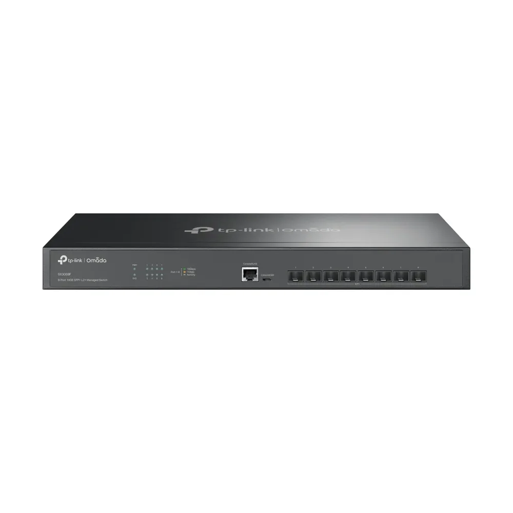 TP-Link TL-SX3008F 8-portin 10GE SFP+ L2+ hallittu kytkin