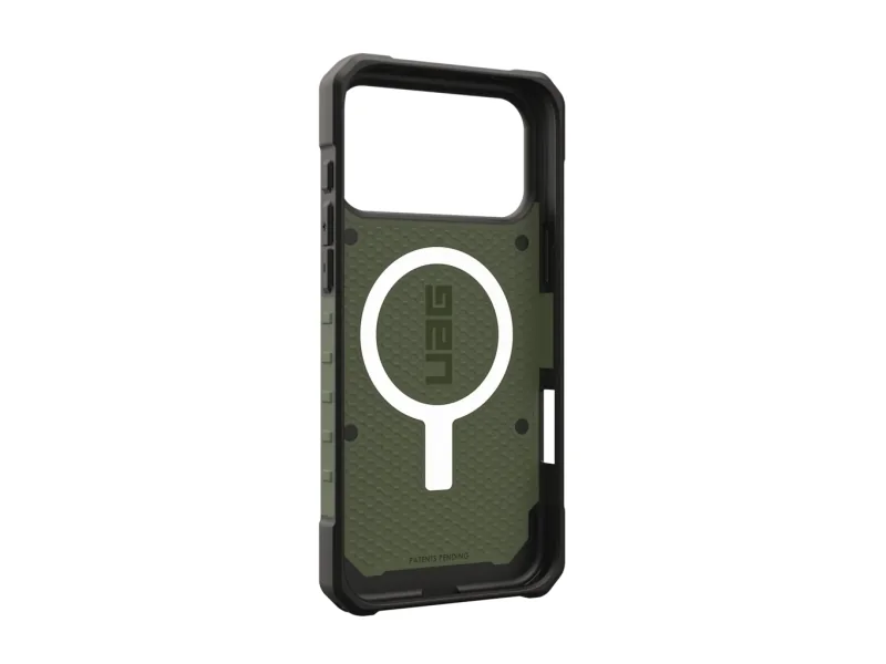 UAG Pathfinder MagSafe - MagSafe-yhteensopiva kotelo iPhone 17 Pro Maxille (oliivi)
