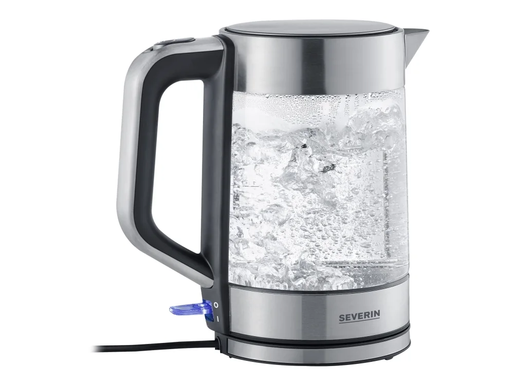 Lasinen vedenkeitin 1,7L – 2200W, Fast Boil