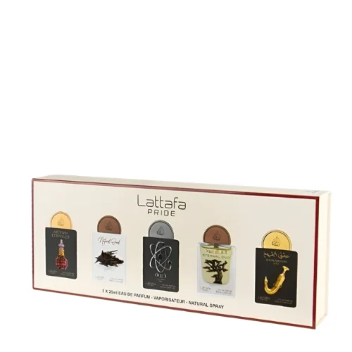 Lattafa Pride Eau De Parfum Discovery Mini Lahjapakkaus - 5 x 20 ml