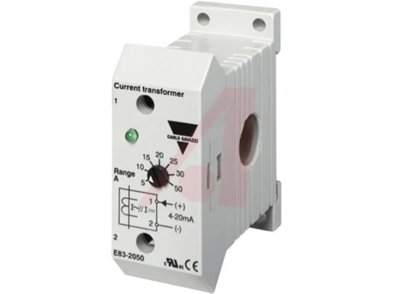 CARLO GAVAZZI Virtamuuntajat 0-50 A, lähtö 4-20mA, syöttöjännite 10-40 V DC, reiän halkaisija 27mm