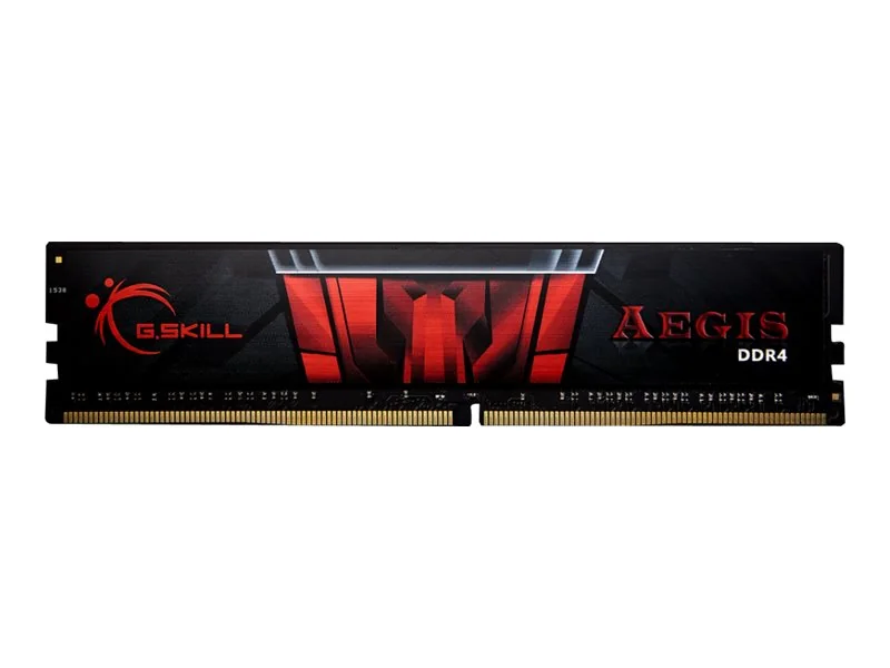 G.Skill AEGIS DDR4-3200 - 8GB - CL16 - Single Channel (1 pcs) - Intel XMP - Musta