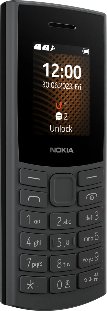 Nokia 105 4G 2nd Edition - Charcoal