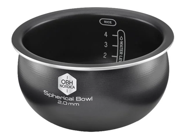 OBH Nordica QK6018S0, Musta, 2 L, 12 h, Kosketus, 1 m, 350 W