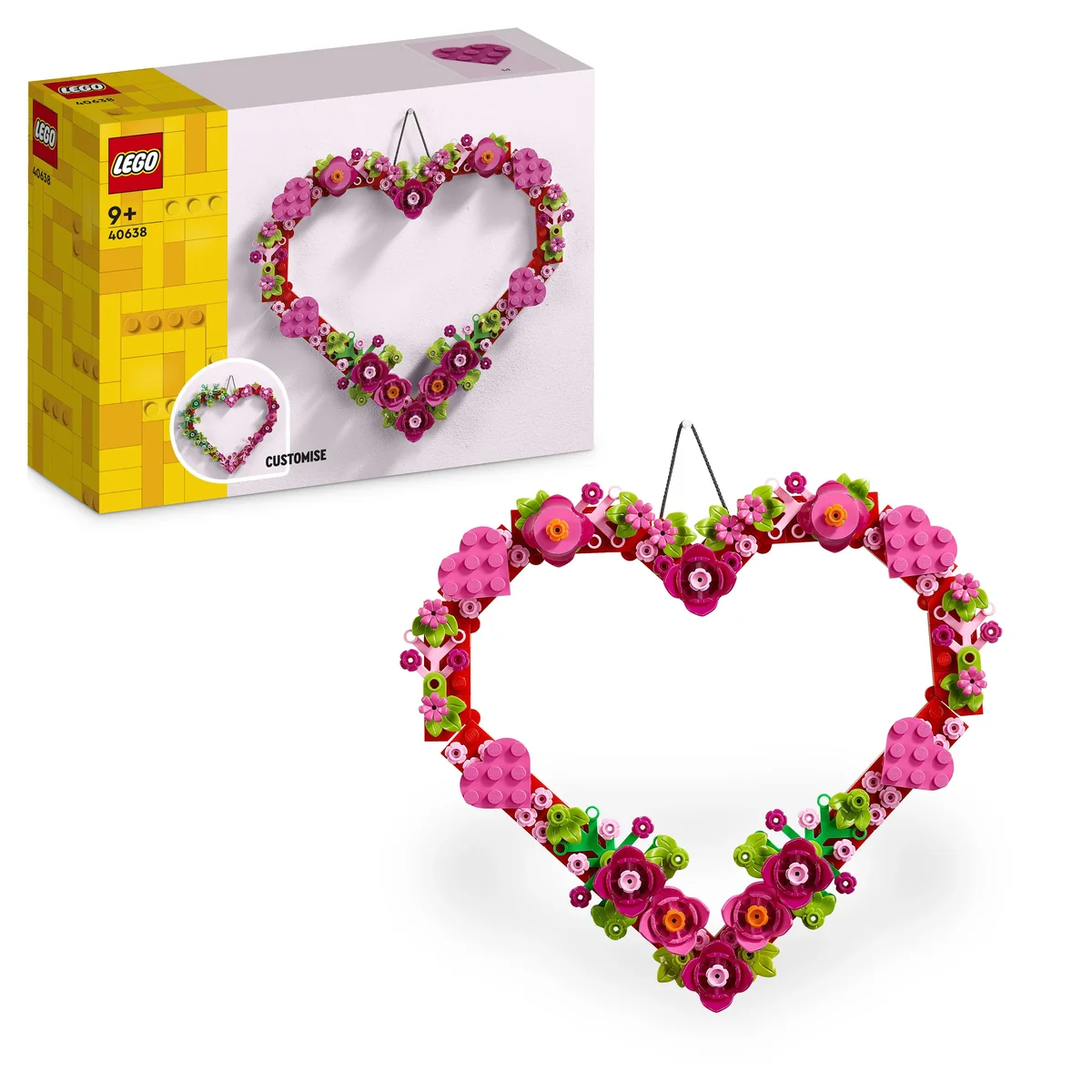 LEGO Flowers 40638 Sydänkoriste