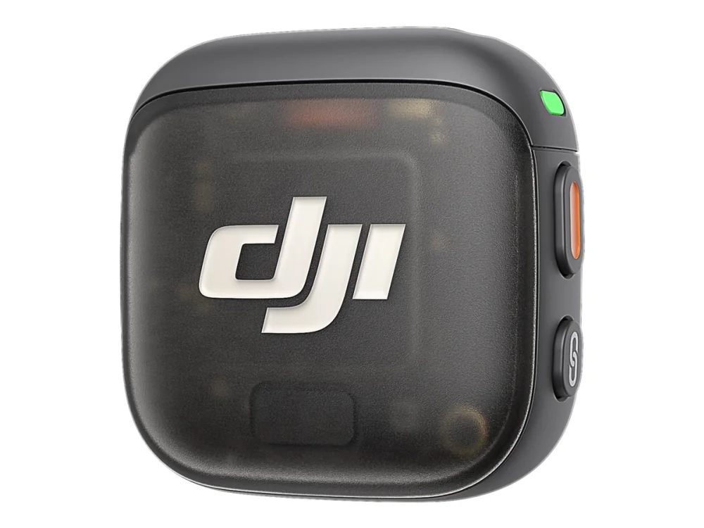 DJI MIC 3 Transmitter, Bodypack-lähetin, musta, Harmaa