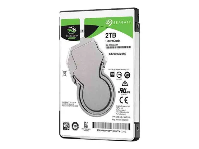 Seagate BarraCuda 2.5" 2 Tt, 5400 RPM, 128 MB, SATA 6 Gb/s -kovalevy