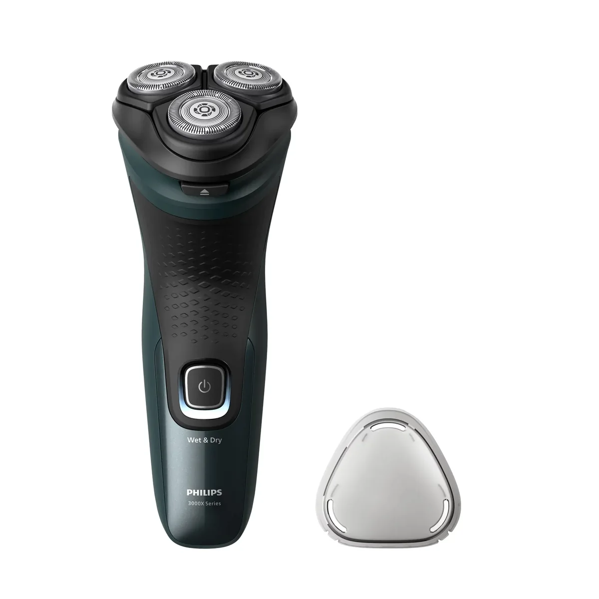 Philips Shaver 3000X Series X3052/00 -parranajokone, musta, vihreä