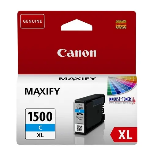 Canon PGI-1500 XL-mustekasetti, 12 ml, syaani