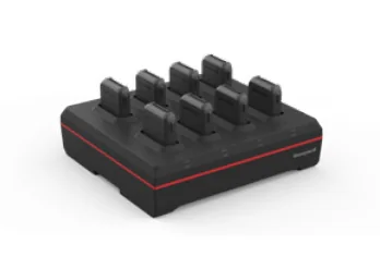 Honeywell 8 bay battery charger for 8675i, Musta, 8675i, 1 kpl