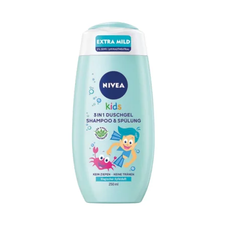 Nivea Kids 3-in-1 suihkugeeli ja shampoo - 250ml