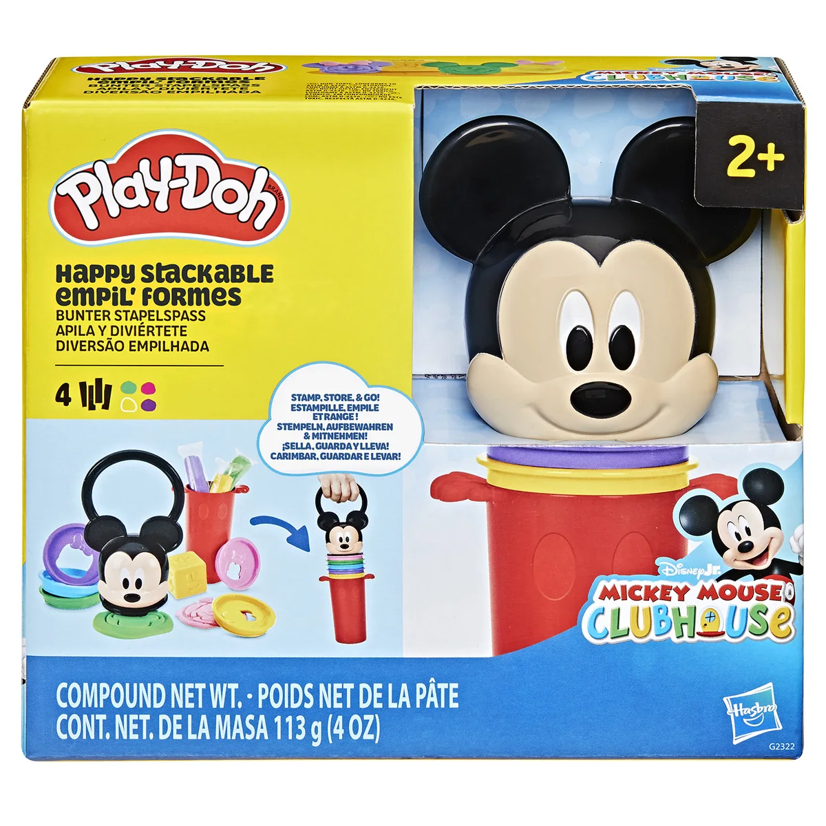 Disney Jr. Happy Pinottava Leikkimuovisarja Play-Doh