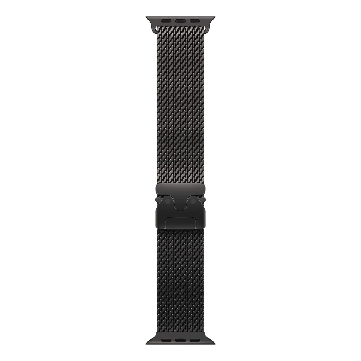 Apple 49mm Black Titanium Milanese Loop - Medium