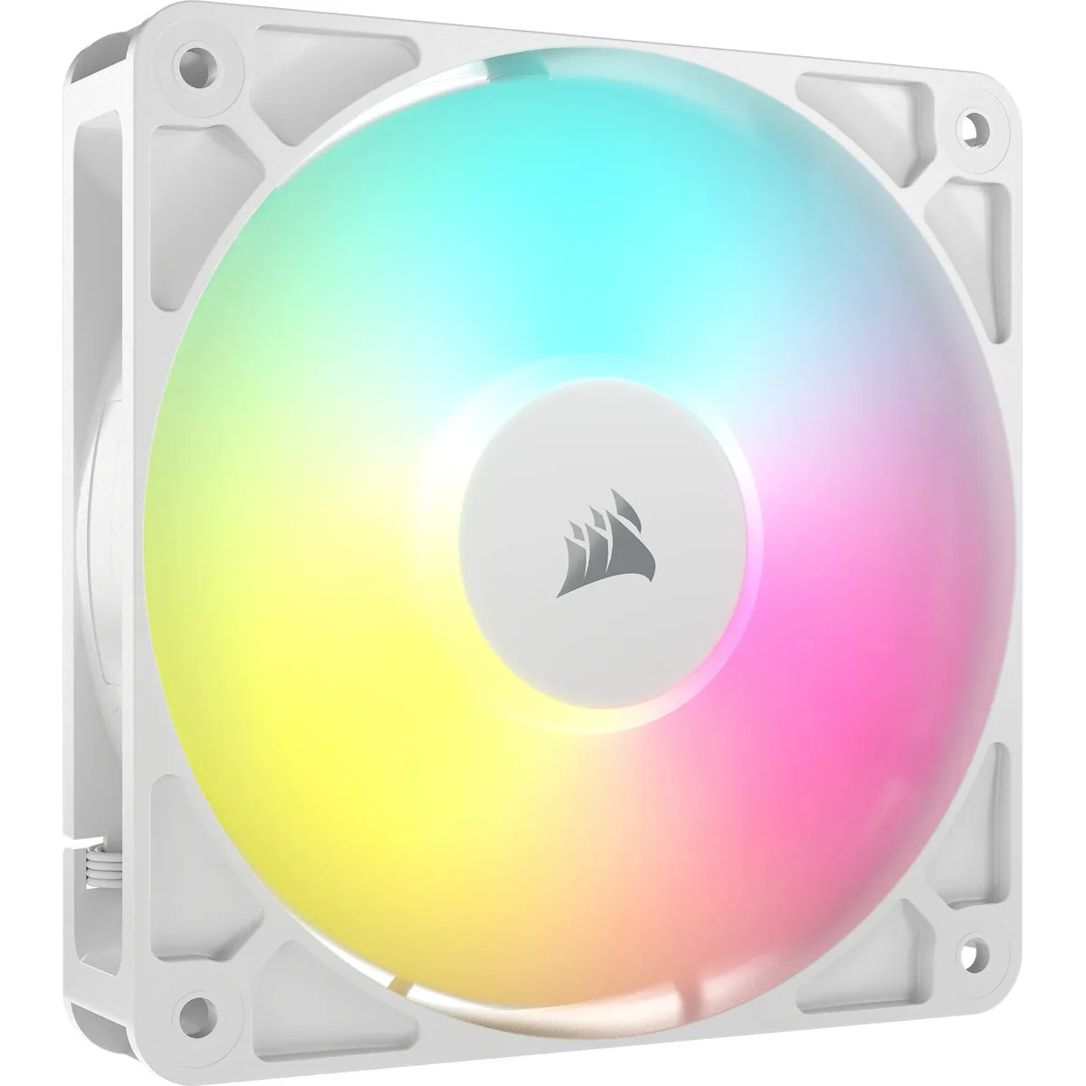 Corsair RS120 ARGB - Kotelotuuletin - 120mm - Valkoinen RGB LED valolla - 36 dBA