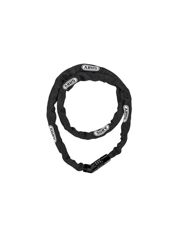 Abus chain lock, 4804C/75, with number combination, black