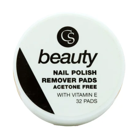 CS Beauty Asetoniton Kynsilakanpoisto Pads - 32 kpl