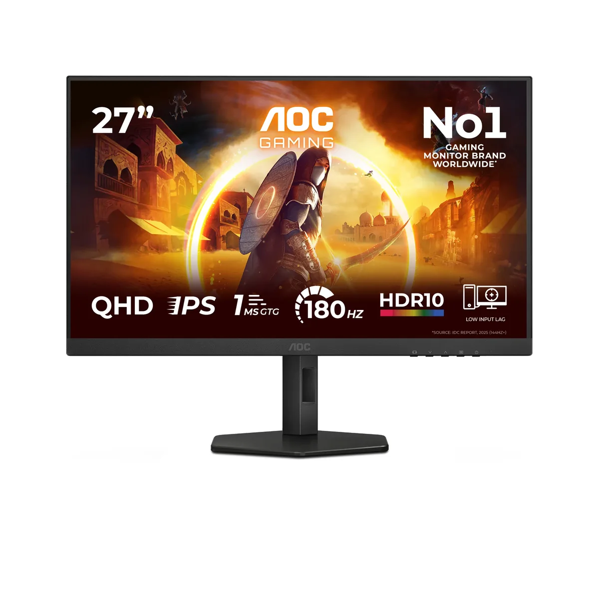 AOC Q27G4XF 27" QHD, Fast IPS -pelinäyttö