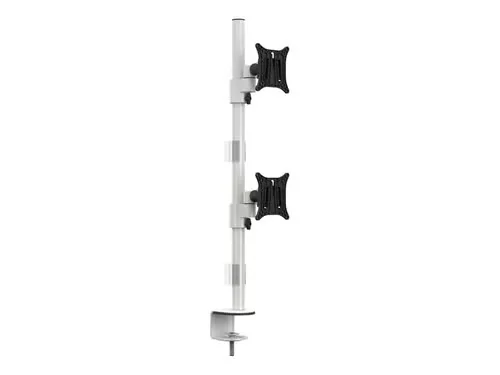 Multibrackets m VESA Deskmount Officeline Dual Vertical Valkoinen