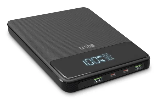 SBS TTBB20000PD100W, 20000 mAh, Adaptive Fast Charging, musta