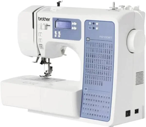 Brother FS100WT, Valkoinen, Automaattinen ompelukone, Ompelu, 1 Askel, LCD, Sähkö