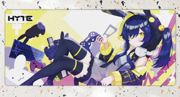 Hyte Bunny Splash Gaming Mousepad (MOU-HYTE-KLAIUS)