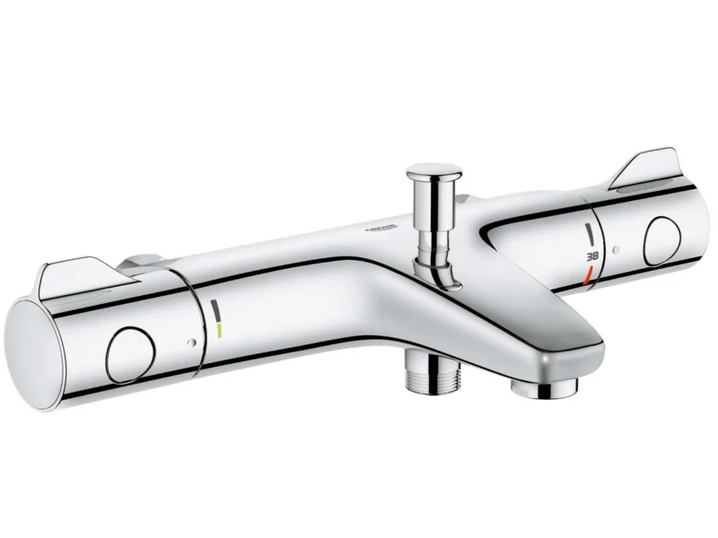 Grohe Grohtherm 800, Termostaatti-amme-/suihkusekoitin ½", Kromi
