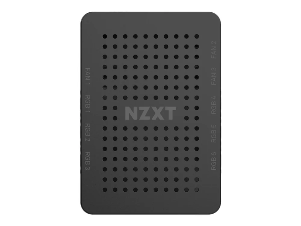 NZXT RGB & Fan Controller (Gen3) USB PWM -tuuletinohjain, musta