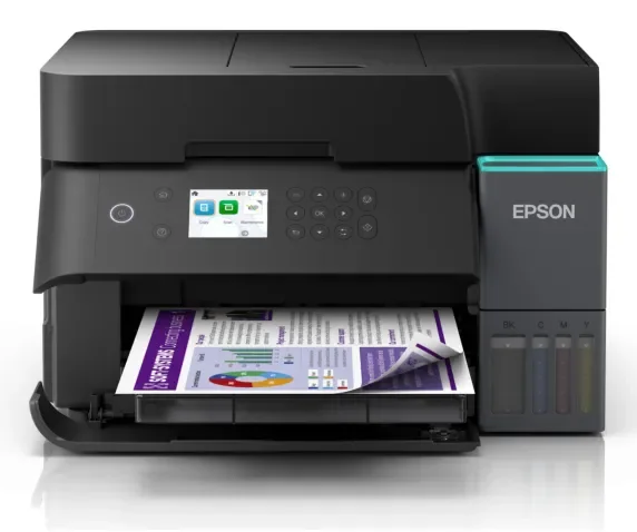 Epson EcoTank ET-3950, Mustesuihku, Väritulostus, 4800 x 1200 DPI, A4, Suoratulostus, musta
