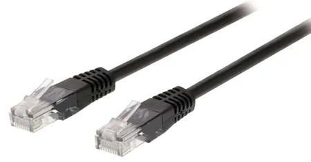 Valueline CAT5e UTP verkkokaapeli musta - 10 metriä