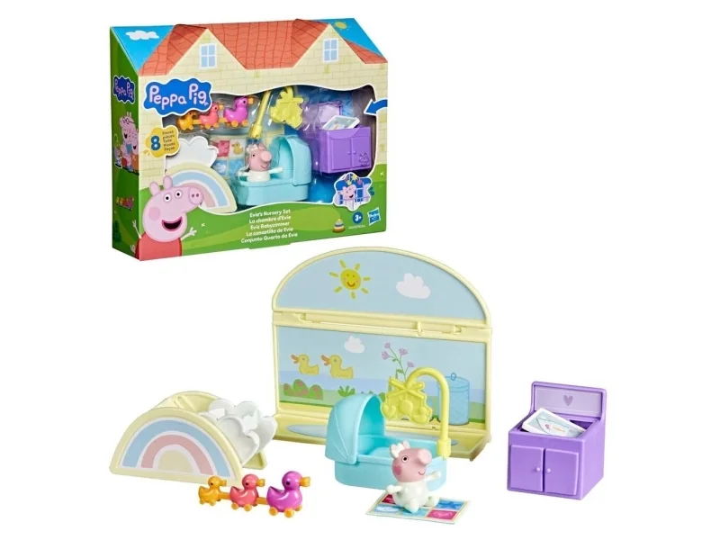Peppa Pig Room Playset – Evie’s Nursery