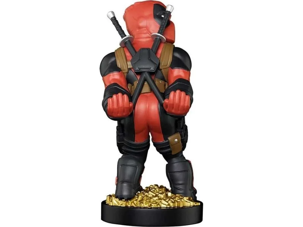 Exquisite Gaming Cable Guys Deadpool, Peliohjain, Matkapuhelin/älypuhelin, Passiiviteline, Sisätila, Musta, Punainen