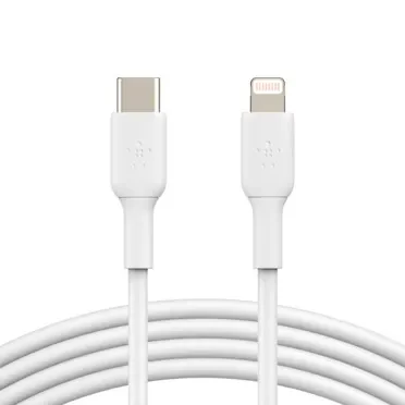 Belkin Lightning To Usb-c Cable 1m Valkoinen