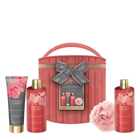 Baylis & Harding Boudoire Tropical Paradise Vanity Beauty Bag