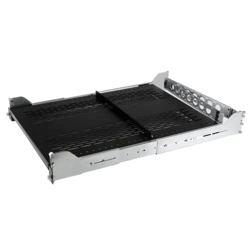 Startech 2u Sliding Vented Cabinet Shelf