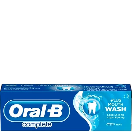 Oral-B Hammastahna With Mouthwash -Hammastahna 75 ML