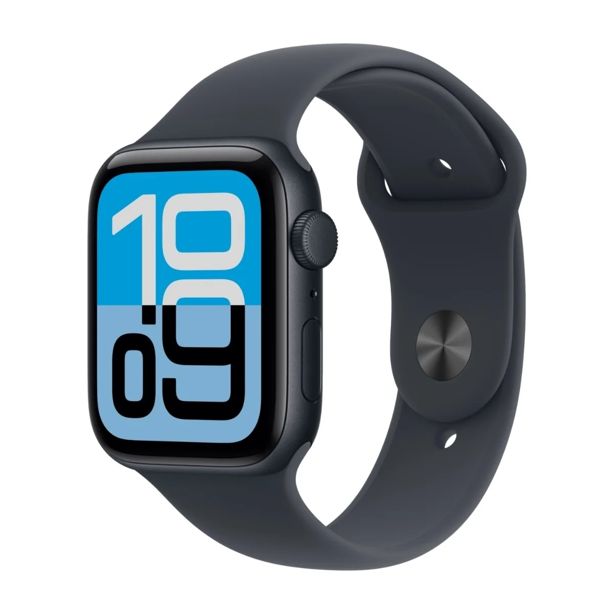 Apple Watch SE 3 44mm GPS (keskiyö alumiini/keskiyö urheiluran.) M/L
