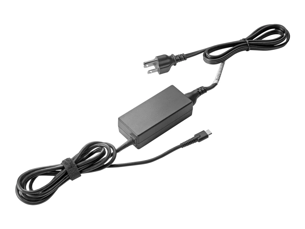 HP USB-C LC -verkkolaite, 45 W, Kannettava tietokone, 45 W, AC–DC, Yhteensopiva HP Chromebook -tietokoneiden kanssa, joissa on USB-C-portti, Yritys, 5 - 35 °C