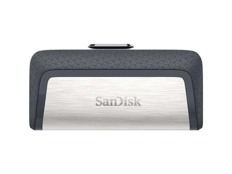 SanDisk Ultra Dual Drive USB Type-C, 128 GB, USB Type-A / USB Type-C, 3.2 Gen 1 (3.1 Gen 1), Liuku, 9,1 g, Musta, Hopea
