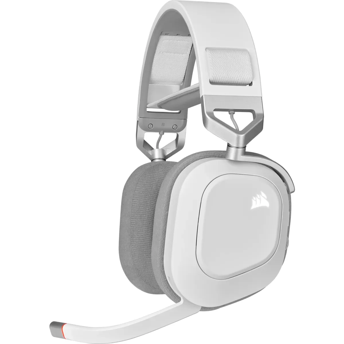 Corsair HS80 RGB Wireless - Valkoinen