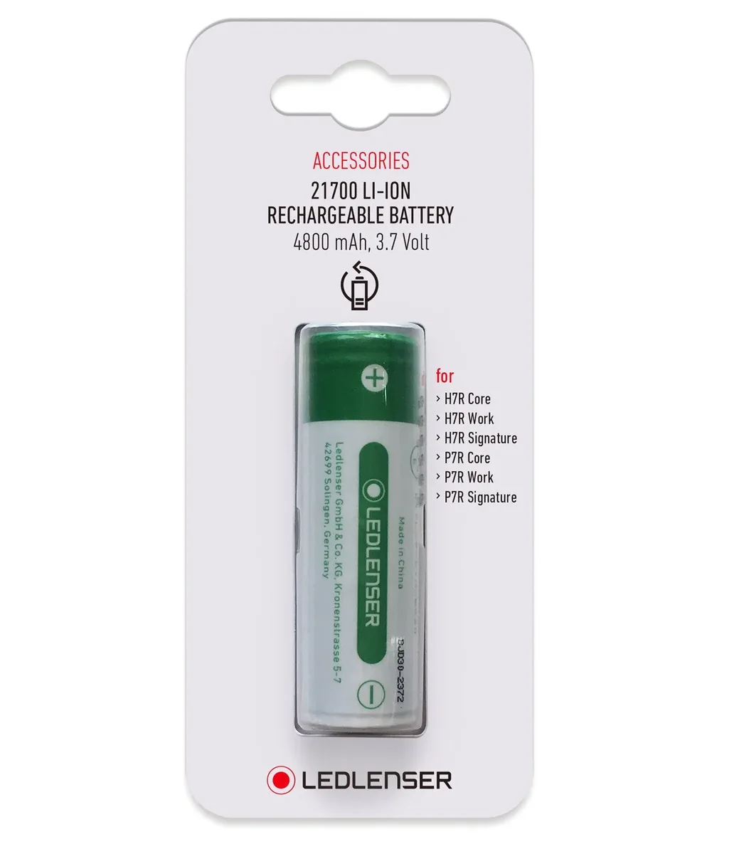 Ledlenser 21700 Li-Ion uudelleenladattava