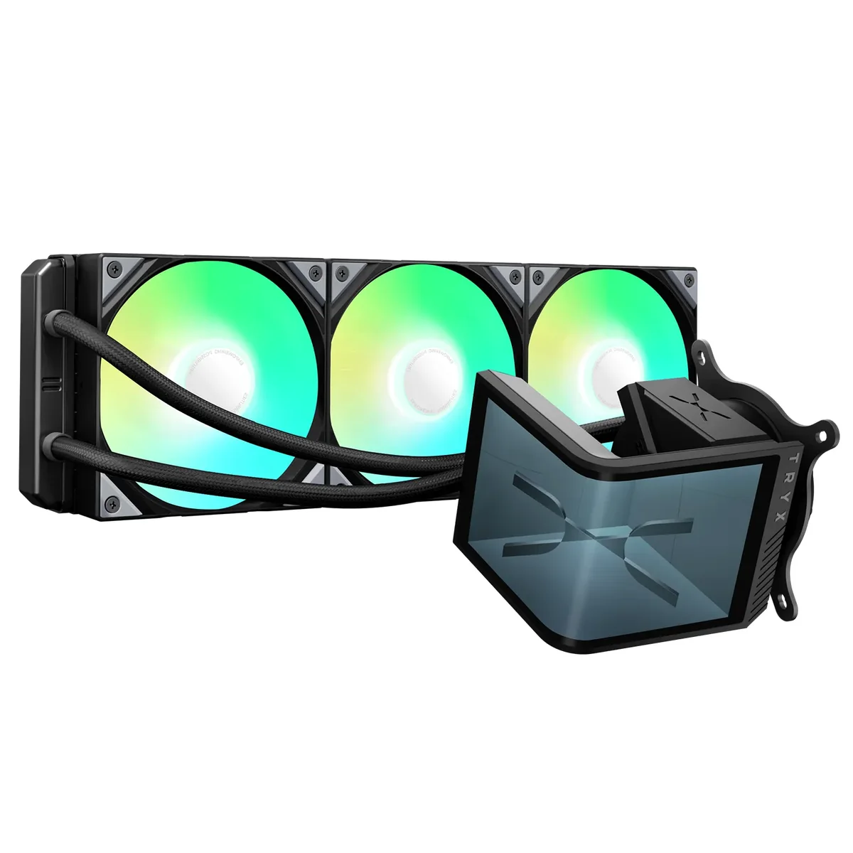 Tryx PANORAMA Upgraded 360mm AIO Black - CPU Vesijäähdytys - Max 28 dBA