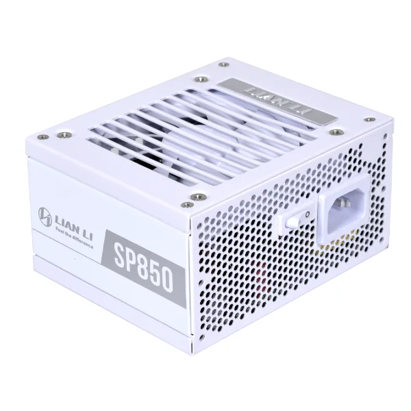 Lian Li SP850 V2 (White) Virtalähde - 850 Watt - 92 mm - ATX - 80 Plus Kulta sertifioitu