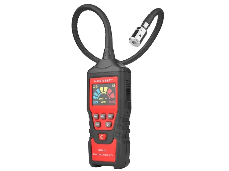 Habotest HT601A, Ultraäänivuodonilmaisin, Musta, Punainen, Alkali, 1,5 V, 153 mm, 60 mm