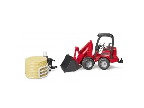 Bruder  Schäffer Compact loader 2630 with bale gripper and 1 bale toy