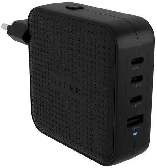 Targus Hyperjuice 100w Usb-c Gan -matkalaturi Musta