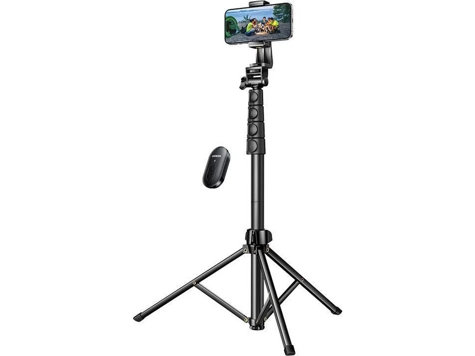 Selfie stick Ugreen Selfie stick jalusta Bluetooth-kaukosäätimellä LP680 1.7m